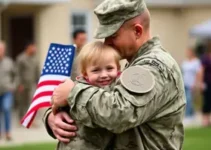 militar que voltou de licença-maternidade