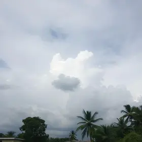 Céu nublado em Ibirité
