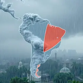 alertas de tempestade e chuvas intensas