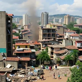 destruição da estrutura de moradia