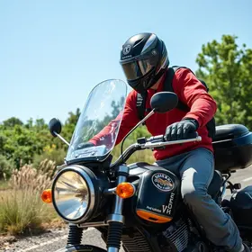 motociclista salva estudante de ataque de abelhas em MG