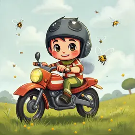 motoboy que salvou criança